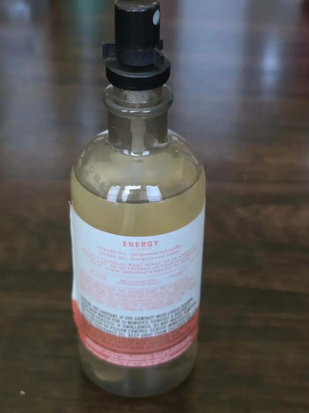 New Bath & Body Works Aromatherapy Energy Orange + Ginger Essential Oil Mist